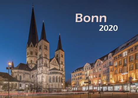 Bonn 2020 Bildkalender A3 quer, Diverse