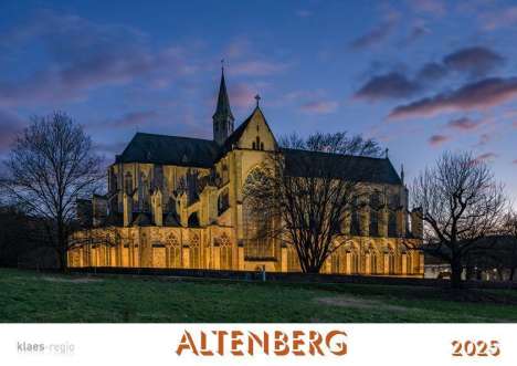 Altenberg 2025 Bildkalender A4 Spiralbindung, Kalender