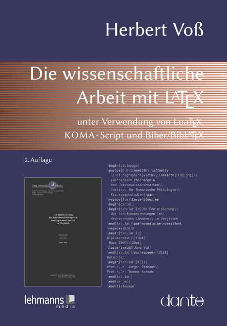 Herbert Voß: Die wissenschaftliche Arbeit mit LaTeX, Buch