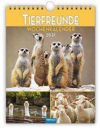 Wochenkalender "Tierfreunde" 2021, Kalender