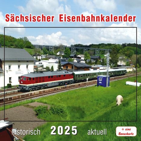 Sächsischer Eisenbahnkalender 2025, Kalender