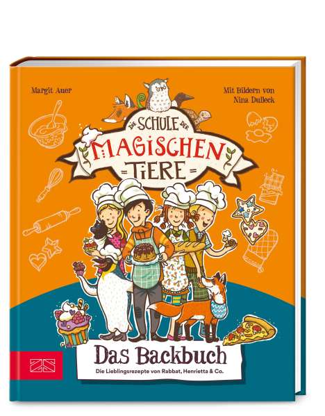 Margit Auer: Die Schule der magischen Tiere - Das Backbuch, Buch