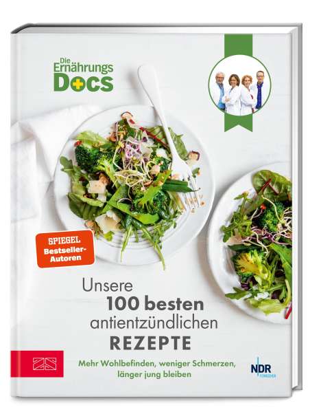 Viola Andresen: Die Ernährungs-Docs - Unsere 100 besten antientzündlichen Rezepte, Buch
