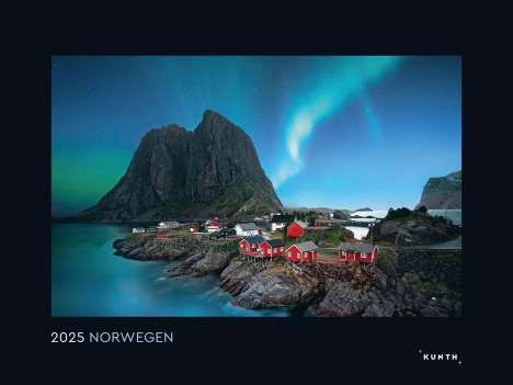Norwegen - KUNTH Wandkalender 2025, Kalender