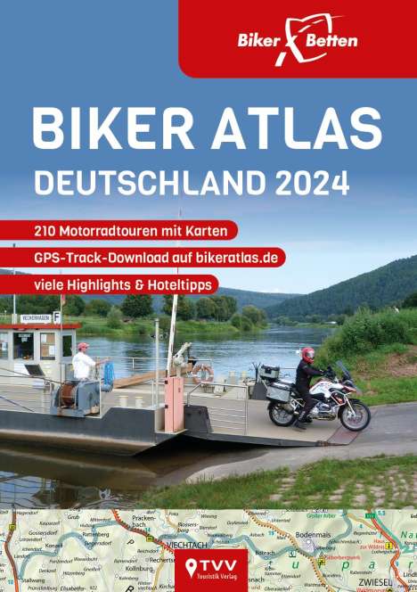 Biker Atlas DEUTSCHLAND 2024, Buch