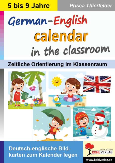 Prisca Thierfelder: German-English calendar in the classroom, Buch