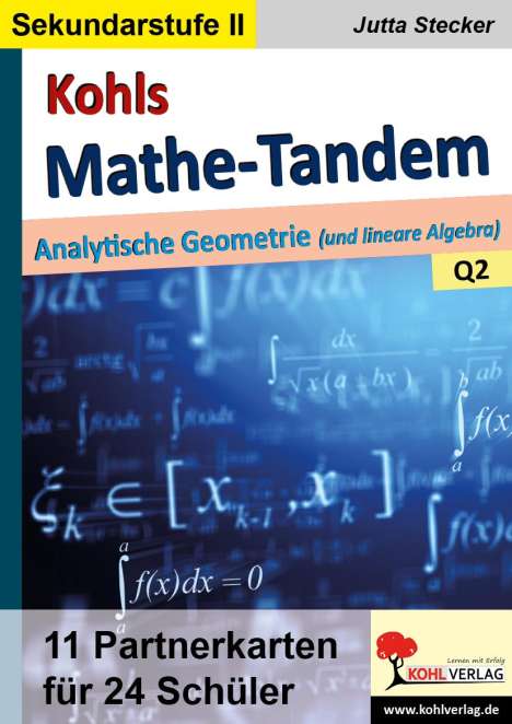Jutta Stecker: Kohls Mathe-Tandem / Analytische Geometrie, Buch