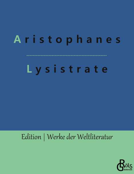 Aristophanes: Lysistrate, Buch