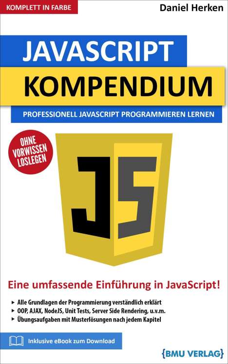 Daniel Herken: JavaScript Kompendium, Buch