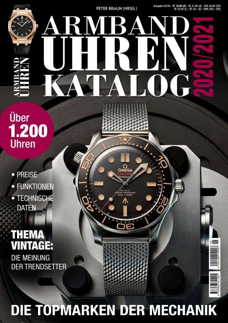 Armbanduhren Katalog 2020/2021, Buch