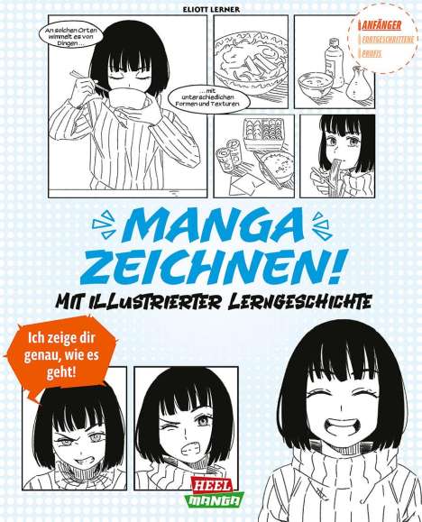 Elliott Lerner: Manga zeichnen!, Buch