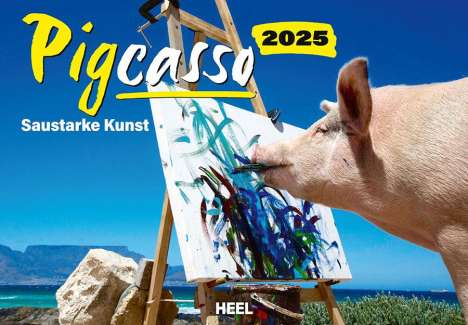 Joanne Lefson: Pigcasso Kalender 2025, Kalender
