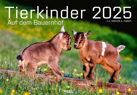 J. -L. Klein: Tierkinder auf dem Bauernhof Kalender 2025, Kalender