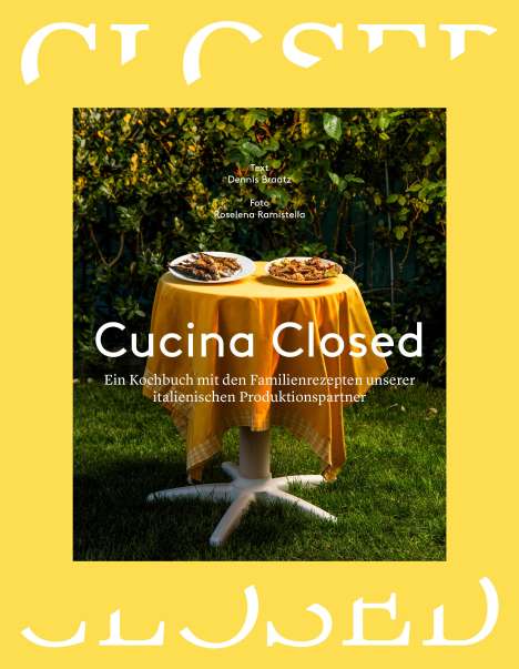 Dennis Braatz: Cucina Closed, Buch