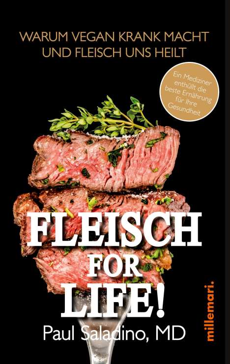 Paul Saladino MD: Fleisch For Life!, Buch