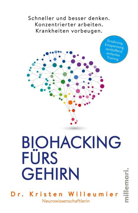 Kristen Willeumier: Biohacking fürs Gehirn, Buch