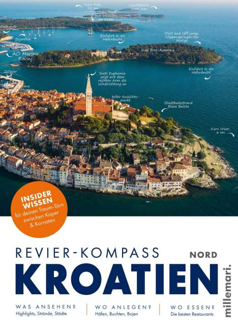 Revier-Kompass Kroatien Nord, Buch