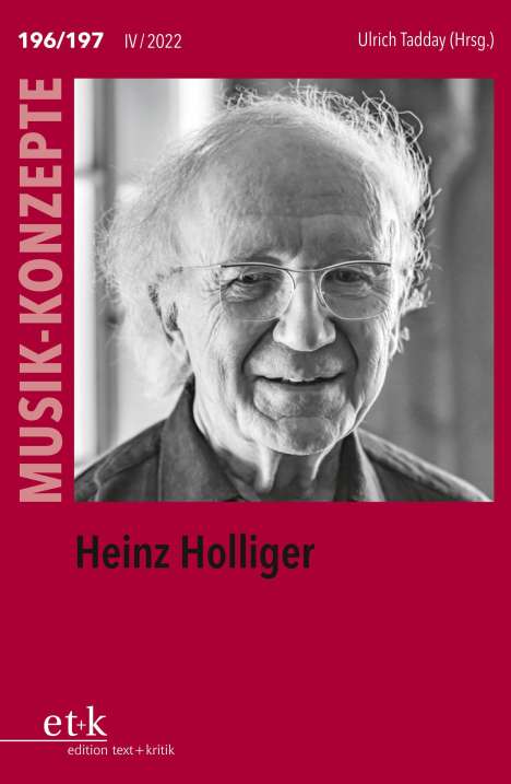 Heinz Holliger, Buch