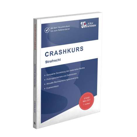 Dirk Schweinberger: CRASHKURS Strafrecht, Buch