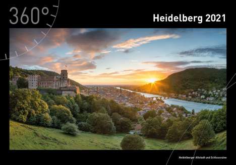 360° Deutschland - Heidelberg Kalender 2021, Kalender