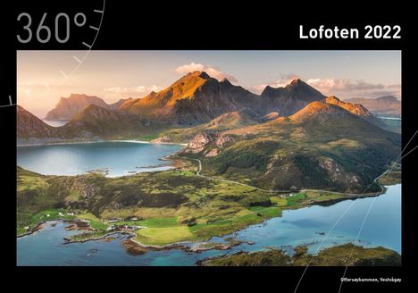360° Lofoten Premiumkalender 2022, Kalender