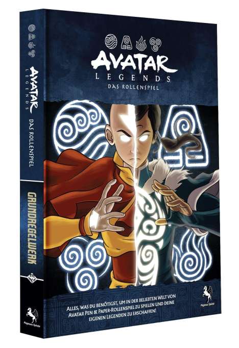 Avatar Legends - Das Rollenspiel: Grundregewerk (Hardcover), Buch