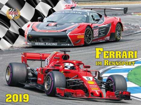 Frank Pommer: Ferrari im Rennsport Kalender 2020, Diverse