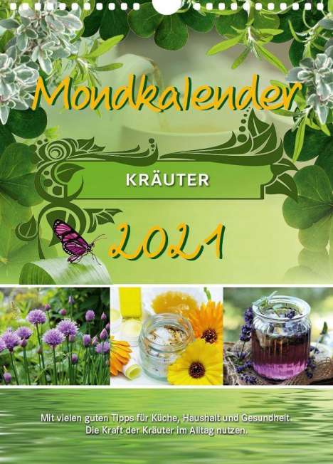 Kräuterkalender 2021, Kalender