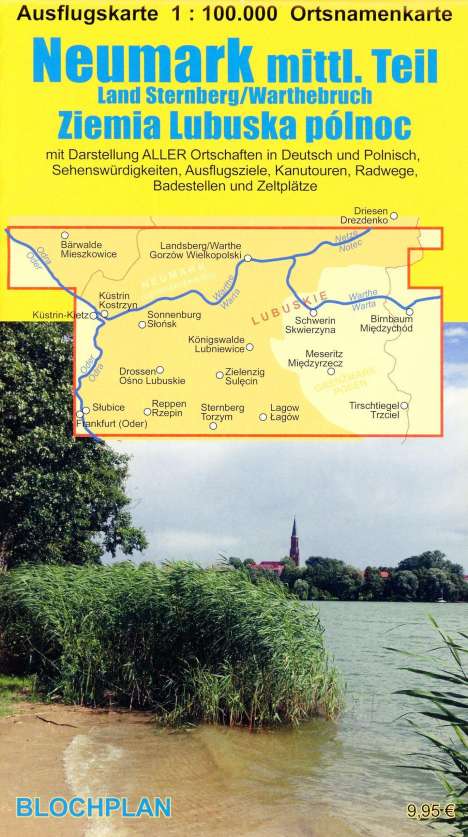 Dirk Bloch: Landkarte Neumark - mittlerer Teil, Karten