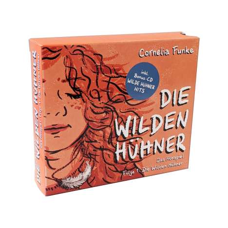 Cornelia Funke: Die Wilden Hühner (01) Die Wilden Hühner, 3 CDs