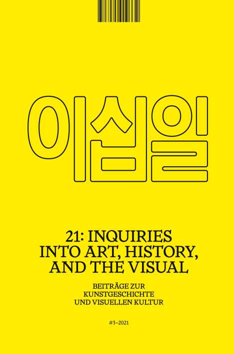 21: Inquiries into Art, History, and the Visual, Buch