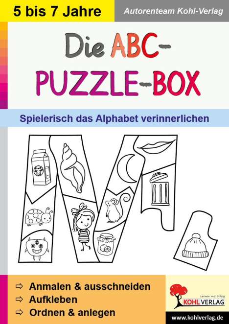 Autorenteam Kohl-Verlag: Die ABC-Puzzle-Box, Buch