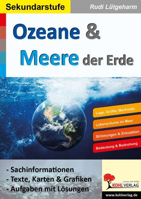 Rudi Lütgeharm: Ozeane &amp; Meere der Erde, Buch
