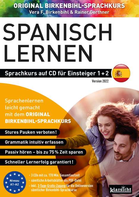 Vera F. Birkenbihl: Spanisch lernen für Einsteiger 1+2 (ORIGINAL BIRKENBIHL), CD