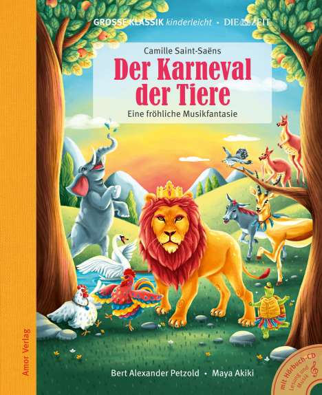 Große Klassik kinderleicht - Camille Saint-Saens: Der Karneval der Tiere (Buch mit CD), Buch