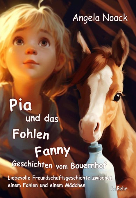 Angela Noack: Pia und das Fohlen Fanny - Geschichten vom Bauernhof - Liebevolle Freundschaftsgeschichte zwischen einem Fohlen und einem Mädchen, Buch