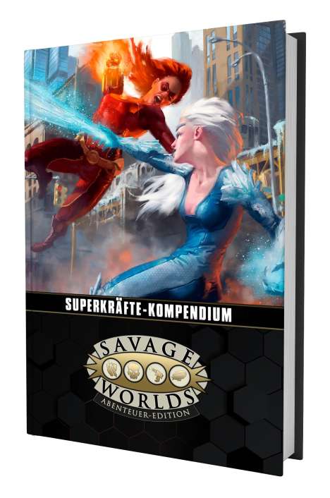 Shane Lacy Hensley: Savage Worlds - Superkräfte-Kompendium, Buch