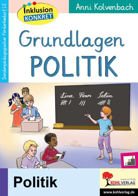 Anni Kolvenbach: Grundlagen Politik, Buch