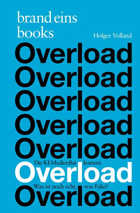 Holger Volland: Overload, Buch
