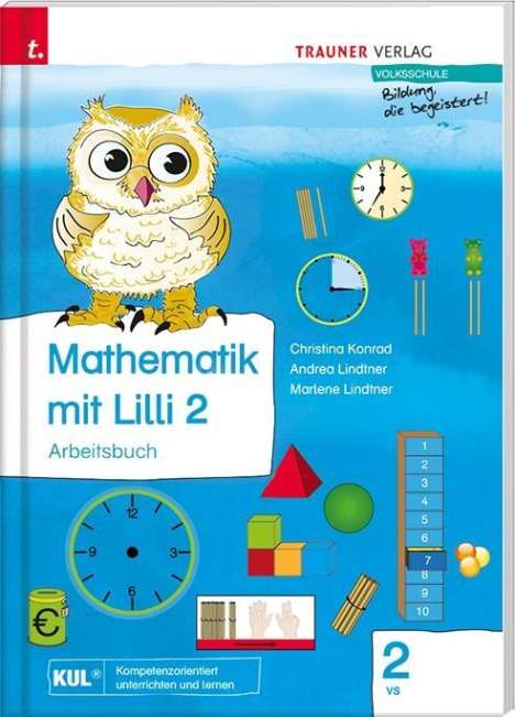 Christina Konrad: Mathematik mit Lilli 2 (Arbeitsbuch), 2 Bücher