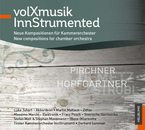 Tiroler Kammerorchester InnStrumenti - volXmusik InnStrumented, CD