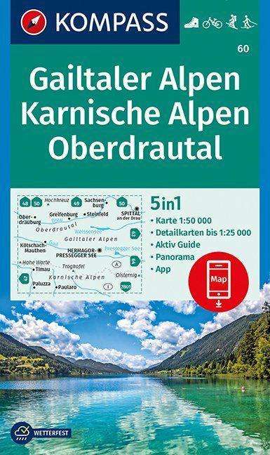 Gailtaler Alpen, Karnische Alpen, Oberdrautal, Karten