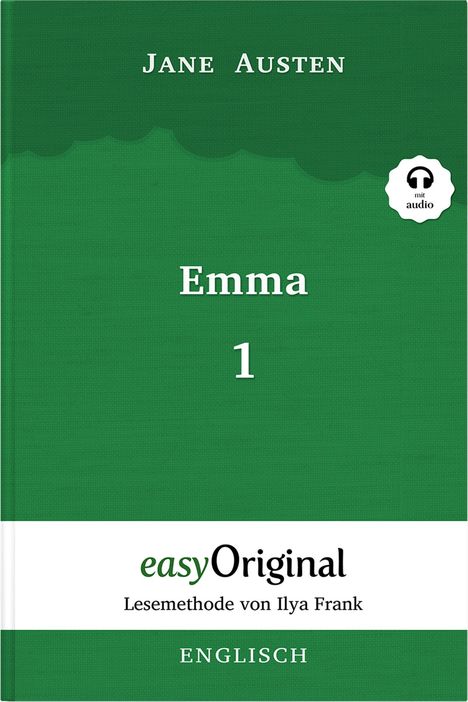 Jane Austen: Emma - Teil 1 (Buch + MP3 Audio-CD) - Lesemethode von Ilya Frank - Zweisprachige Ausgabe Englisch-Deutsch, Buch