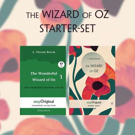 L. Frank Baum: The Wonderful Wizard of Oz / Der wunderbare Zauberer von Oz (mit 2 MP3 Audio-CDs) - Starter-Set, Buch