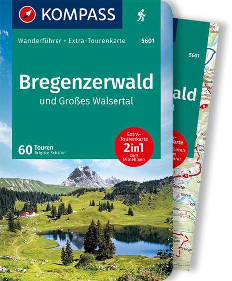 Brigitte Schäfer: Wanderführer Bregenzerwald und Großes Walsertal, Buch