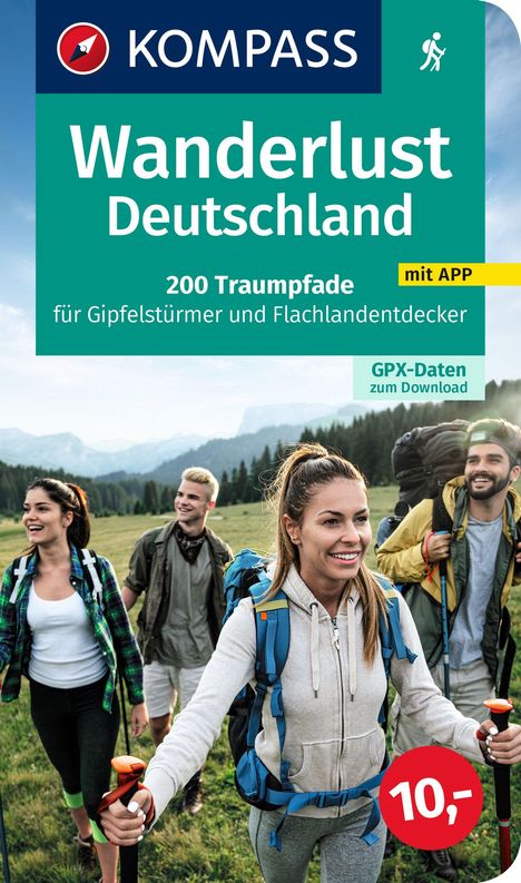 KOMPASS Wanderlust Deutschland, Buch