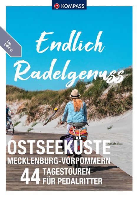 KOMPASS Endlich Radelgenuss - Ostseeküste Mecklenburg-Vorpommern, Buch