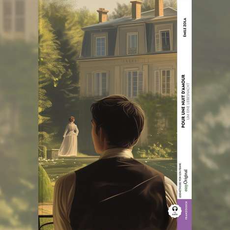 Émile Zola: Pour une nuit d'amour / Um eine Liebesnacht (Buch + Audio-Online) - Frank-Lesemethode - Kommentierte zweisprachige Ausgabe Französisch-Deutsch, Buch