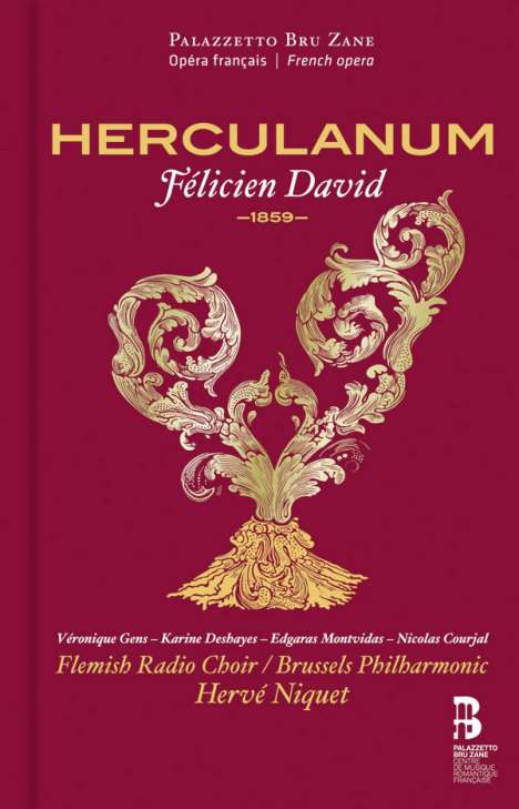 Felicien Cesar David (1810-1876): Herculanum, 2 CDs