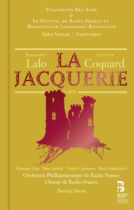 Edouard Lalo (1823-1892): La Jacquerie, CD